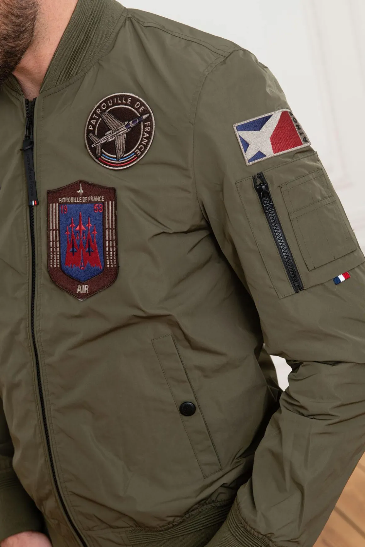 Blouson Homme Redskins Raptor Memory Khaki