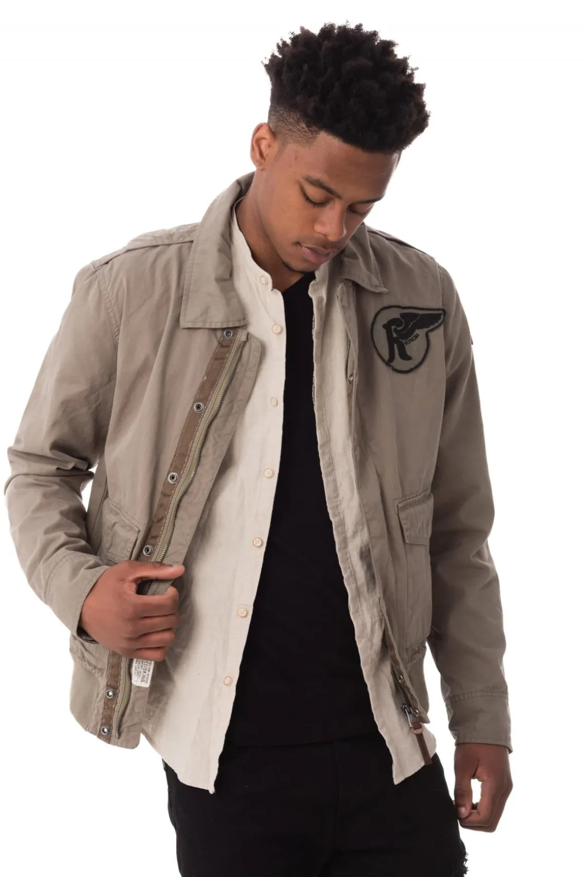 Blouson Homme Redskins Rickmave Bersan Khaki