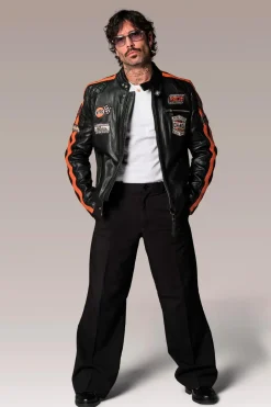 Blouson Homme Redskins Ripper Calista Black Orange