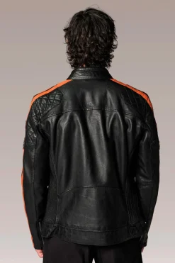 Blouson Homme Redskins Ripper Calista Black Orange