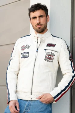 Blouson Homme Redskins Ripper Calista Ice Navy Red
