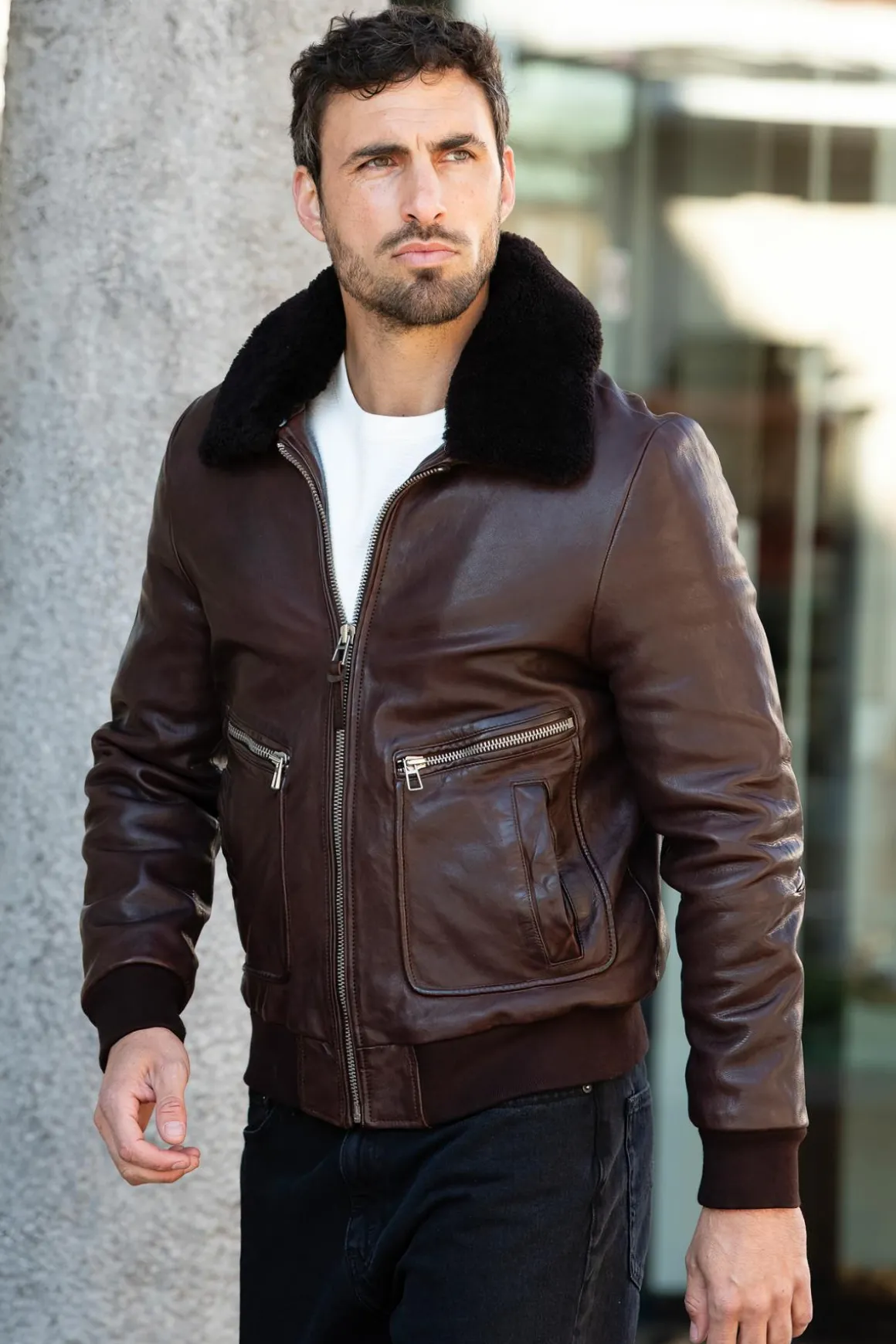 Blouson Homme Redskins Royal Green Brown