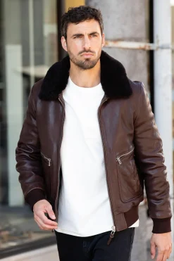 Blouson Homme Redskins Royal Green Brown