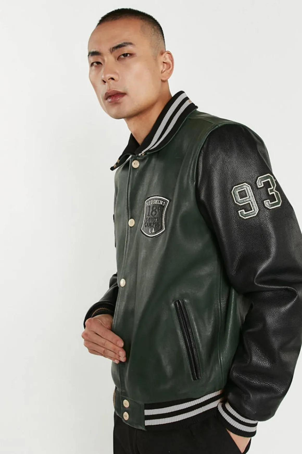 Blouson Homme Redskins Skateboard Cohiba Forest Green / Black