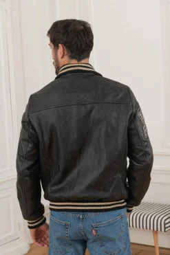 Blouson Homme Redskins Skateboard Cohiba Black