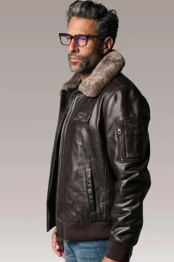 Blouson Homme Redskins Texaco Fender Brown