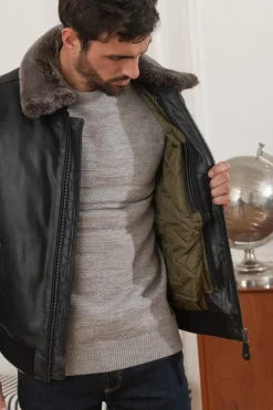 Blouson Homme Redskins Texaco Fender Black