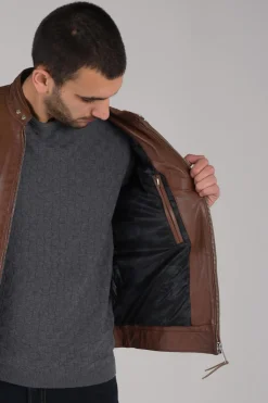 Blouson Homme Redskins Trust Casting Cognac