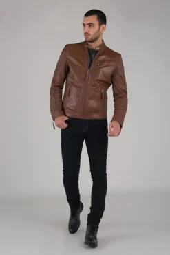 Blouson Homme Redskins Trust Casting Cognac