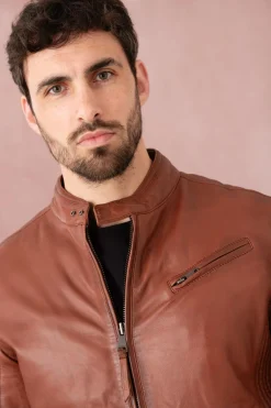Blouson Homme Redskins Trust Victory Cognac