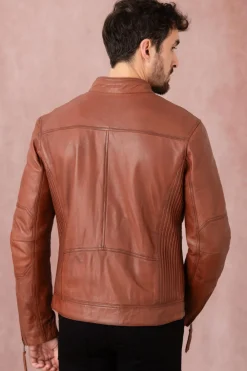Blouson Homme Redskins Trust Victory Cognac