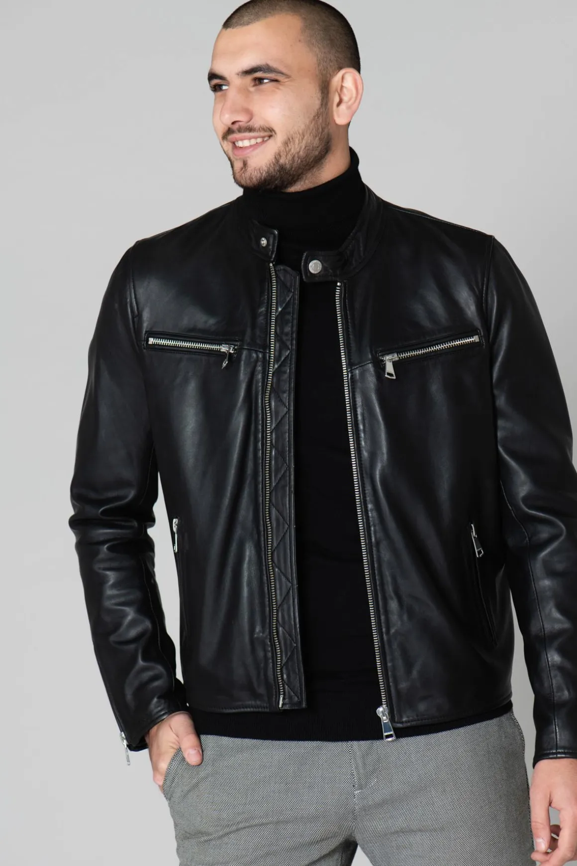 Blouson Homme Redskins Wayne Shine Black