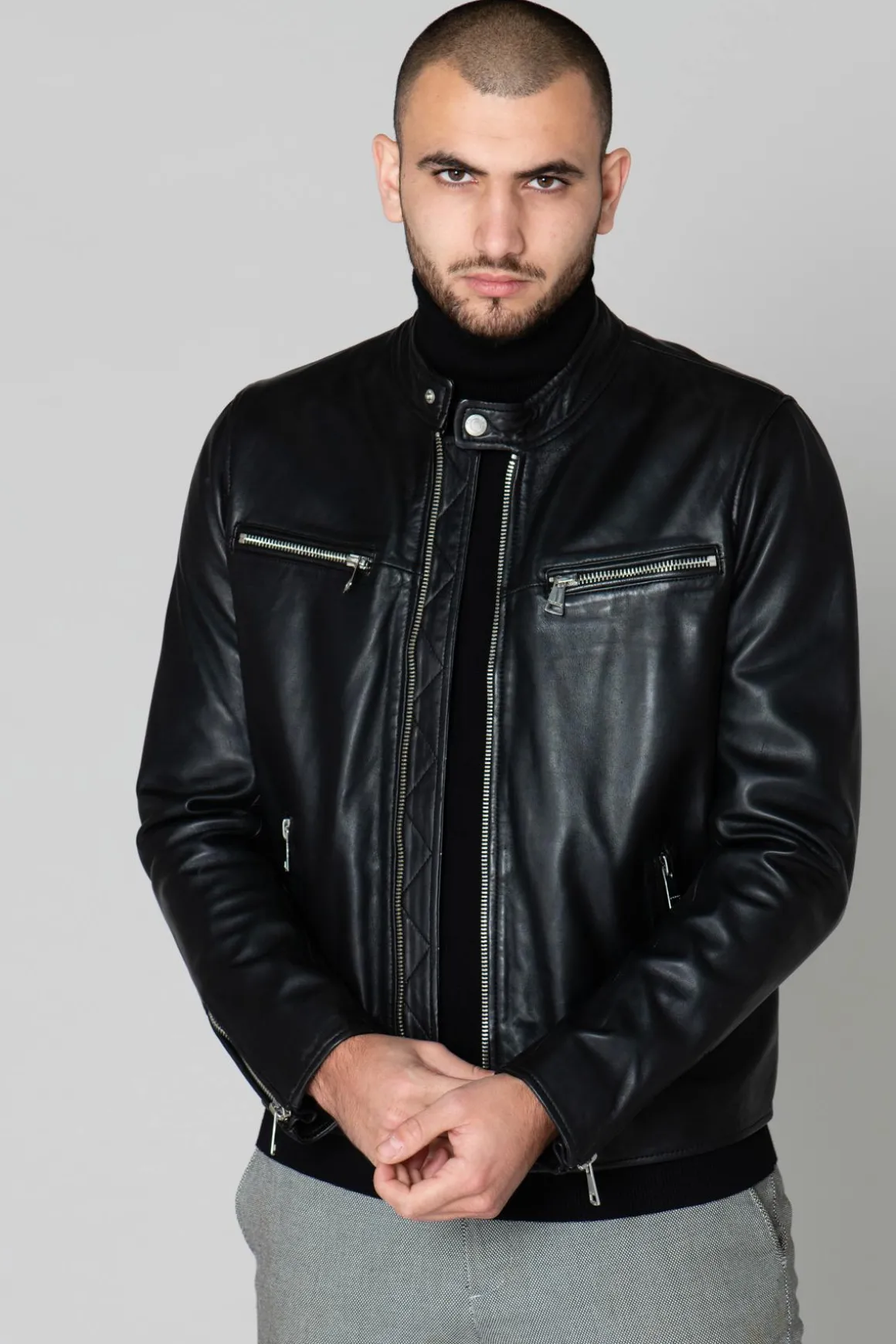 Blouson Homme Redskins Wayne Shine Black