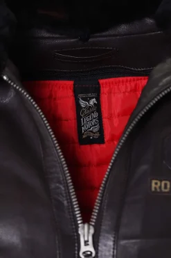 Blouson Homme Royal Air Force Berliner Dark Brown