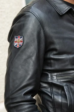Blouson Homme Royal Air Force Trenchard Noir