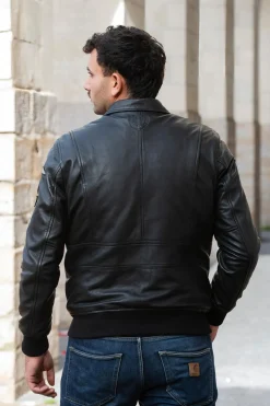 Blouson Homme Royal Air Force Trenchard Noir