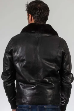 Blouson Homme Royal Air Force Gibson Raf Noir
