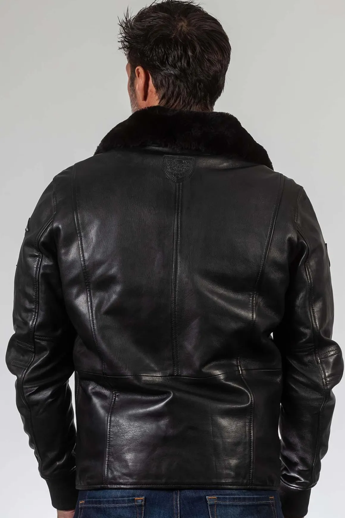 Blouson Homme Royal Air Force Gibson Raf Noir