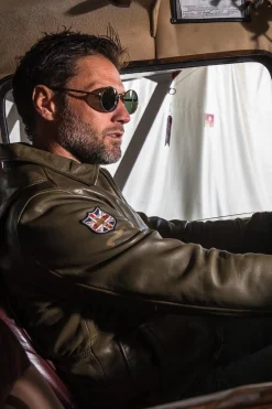 Blouson Homme Royal Air Force Trenchard Dark Kaki