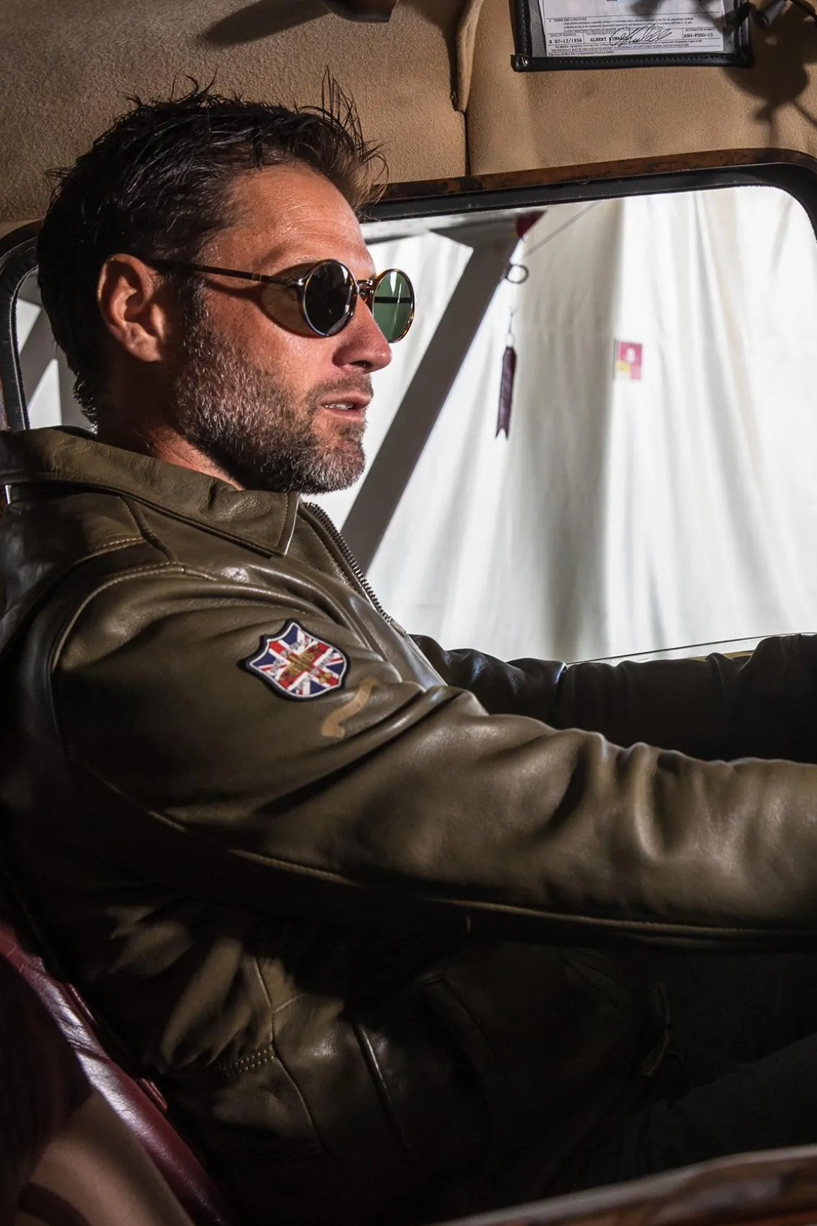 Blouson Homme Royal Air Force Trenchard Dark Kaki