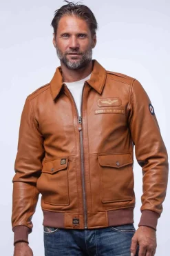 Blouson Homme Royal Air Force Wittle Camel
