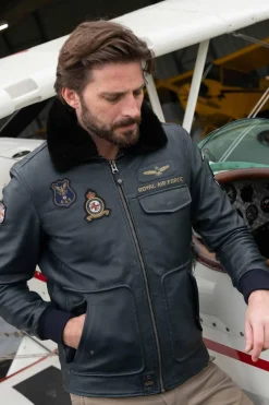 Blouson Homme Royal Air Force Gibson Raf Navy