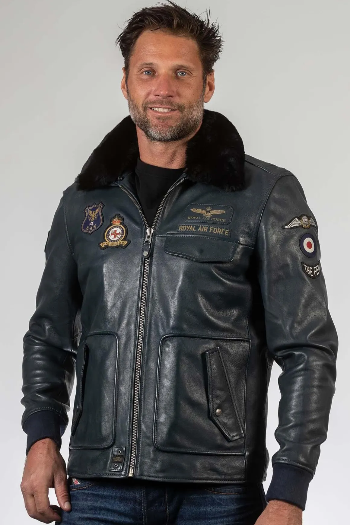 Blouson Homme Royal Air Force Gibson Raf Navy