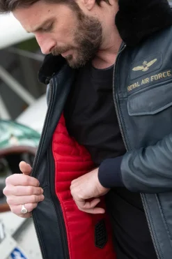 Blouson Homme Royal Air Force Gibson Raf Navy