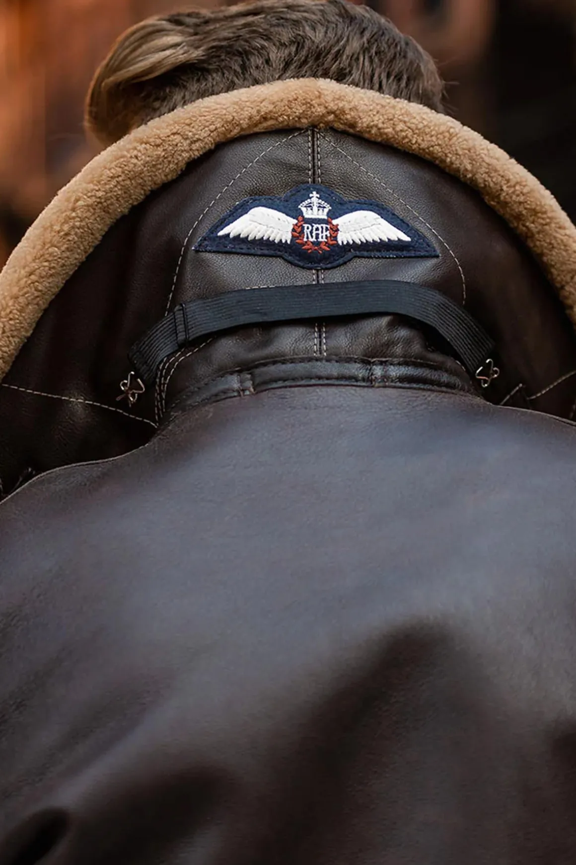 Blouson Homme Royal Air Force Z21W010 Brown