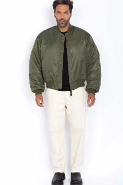 Blouson Homme Schott Airforce90Rs Army Kaki