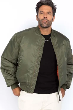 Blouson Homme Schott Airforce90Rs Army Kaki