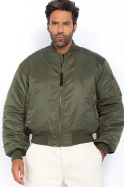 Blouson Homme Schott Airforce90Rs Army Kaki