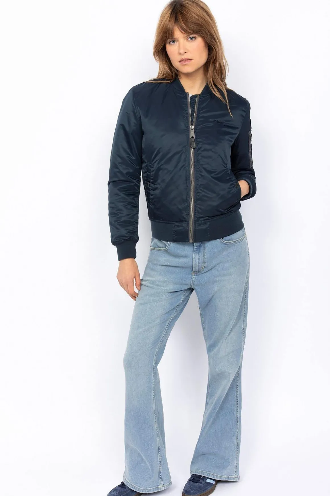 Blouson Homme Schott Airforcewrs Navy