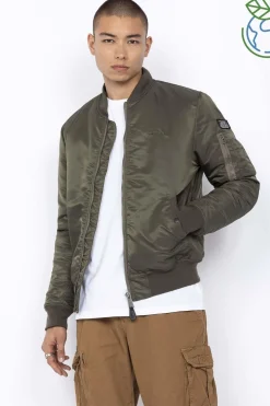 Blouson Homme Schott Airforcers Army Kaki
