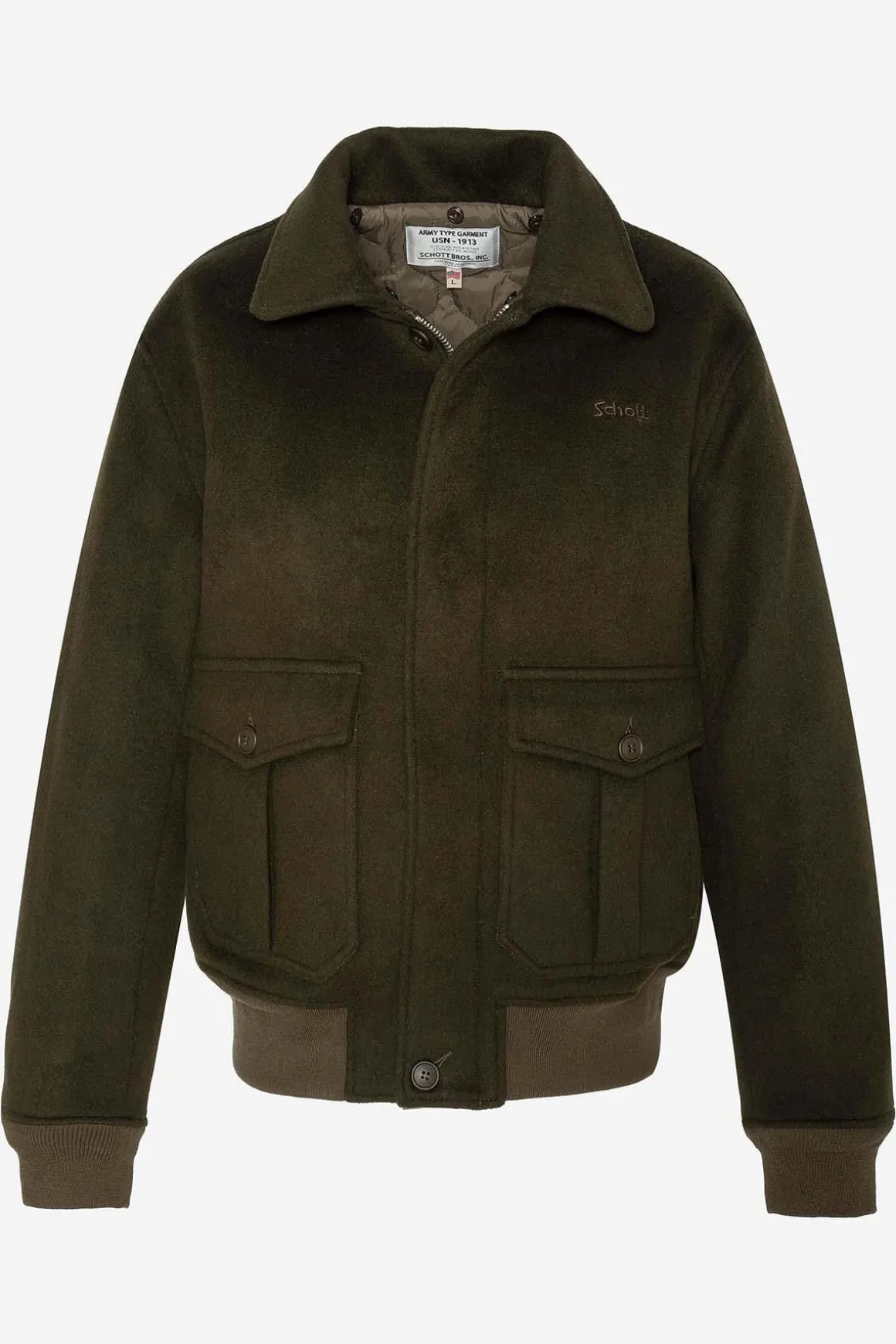 Blouson Homme Schott Airguard Kaki