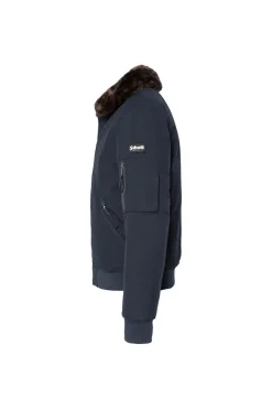 Blouson Homme Schott Airlines Navy / Brown