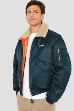 Blouson Homme Schott 210Airwingrs Navy