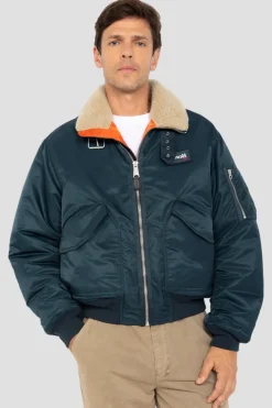 Blouson Homme Schott 210Airwingrs Navy