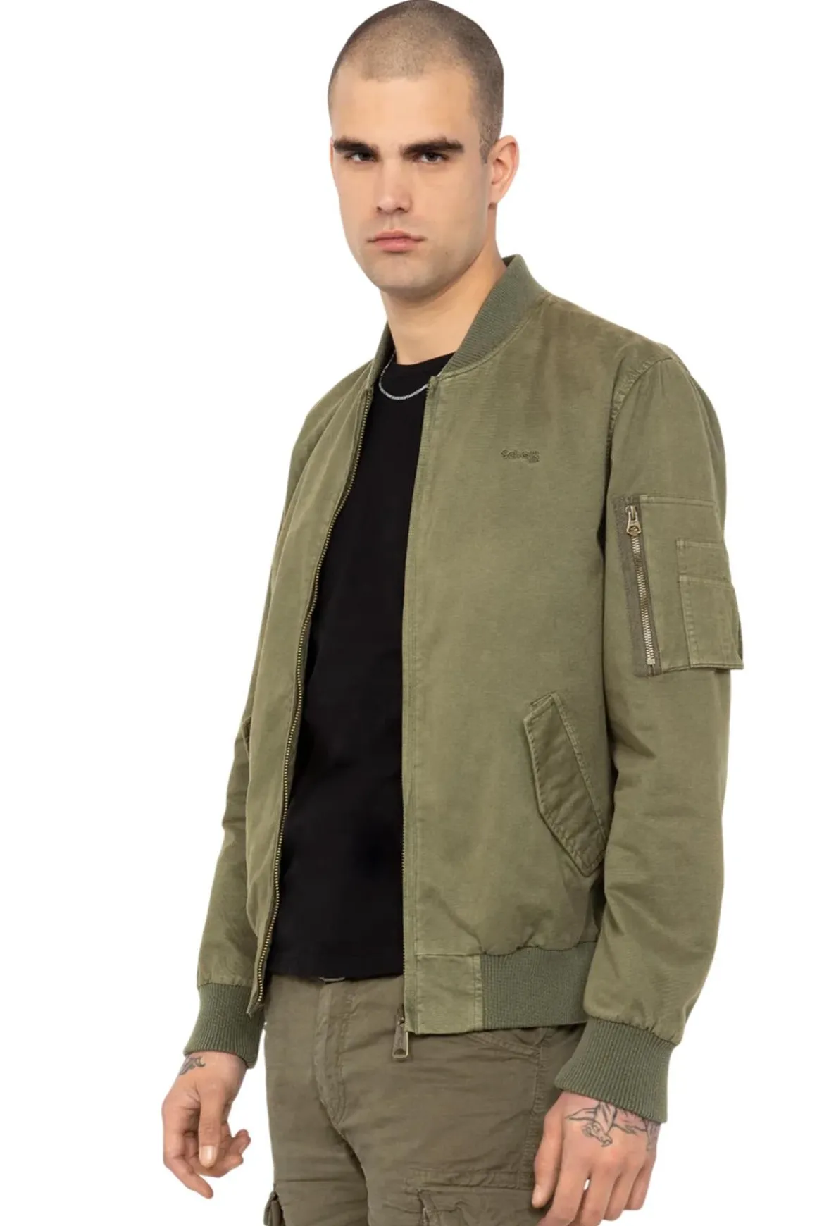 Blouson Homme Schott Arcata Kaki