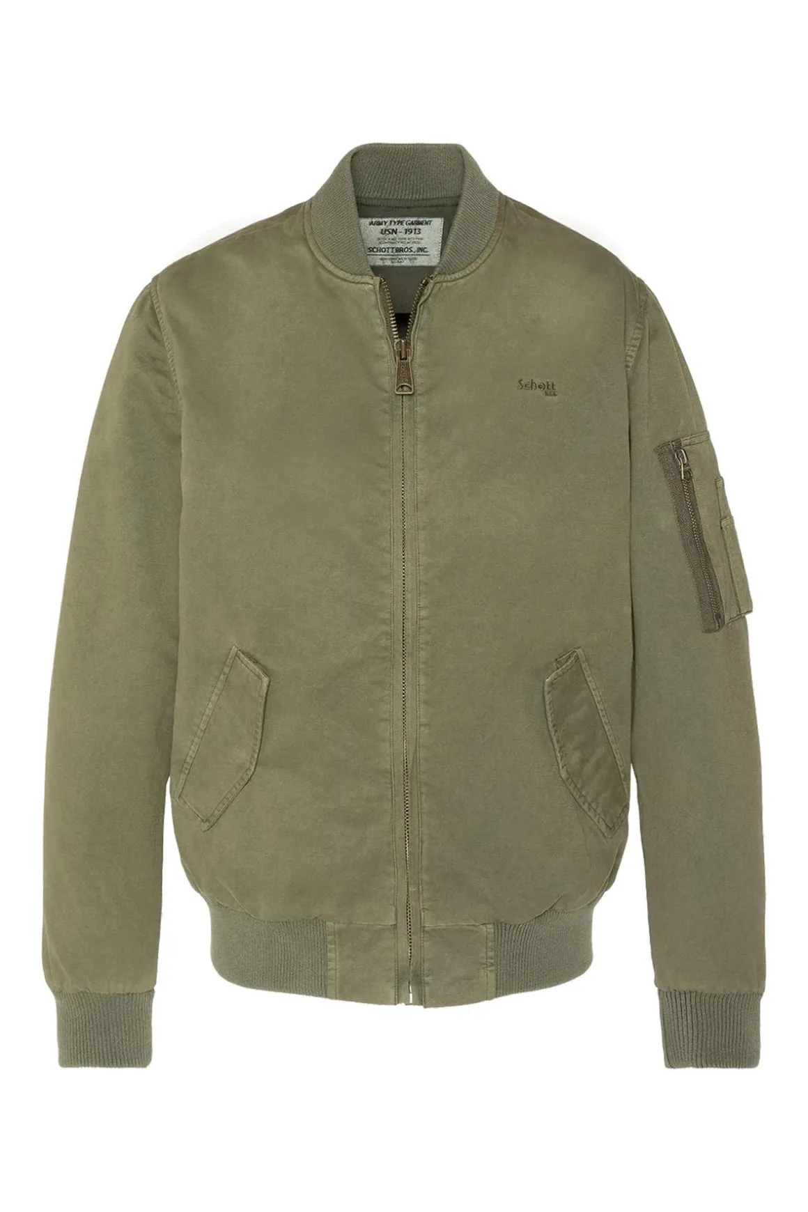 Blouson Homme Schott Arcata Kaki