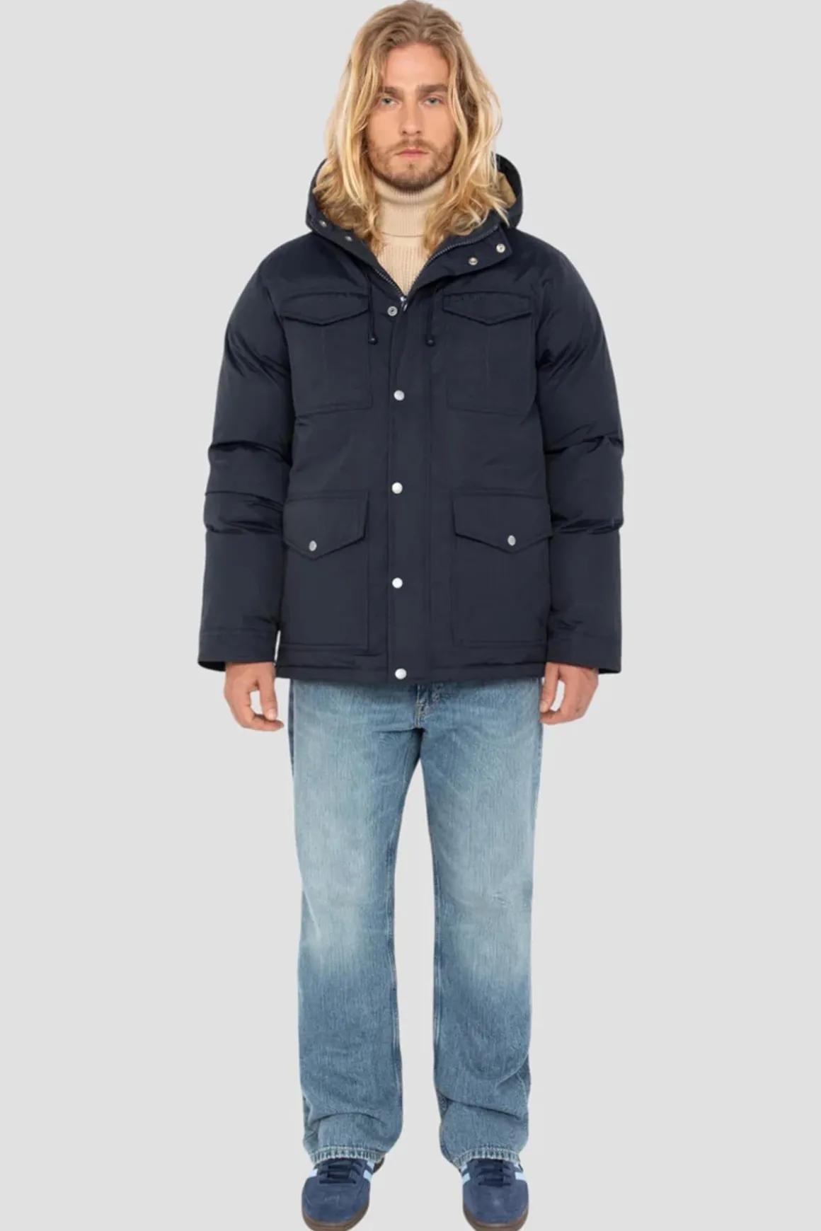Blouson Homme Schott Bairon Navy