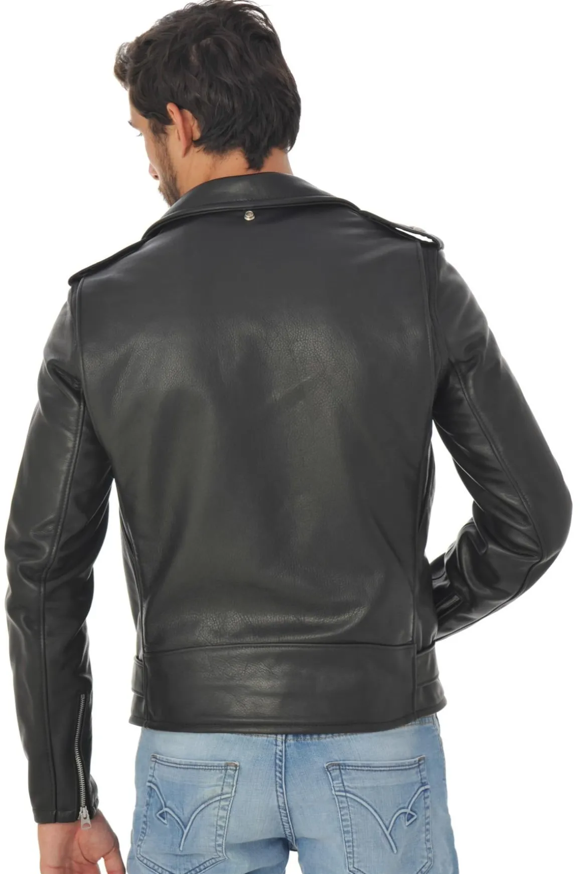 Blouson Homme Schott 519 Black