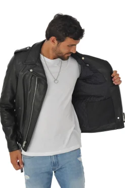 Blouson Homme Schott 519 Black