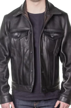 Blouson Homme Schott 121 Black