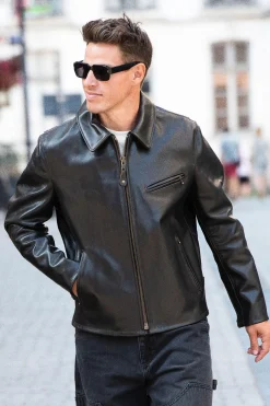 Blouson Homme Schott 688 Brown