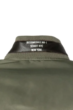 Blouson Homme Schott B40Rs Sage Kaki