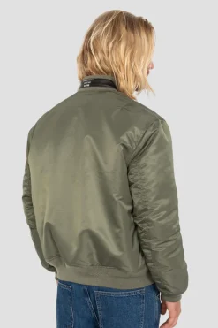 Blouson Homme Schott B40Rs Sage Kaki
