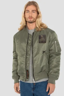 Blouson Homme Schott B40Rs Sage Kaki