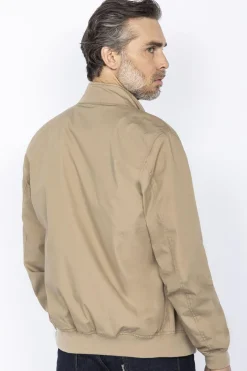 Blouson Homme Schott Cabl1220 Lt Beige