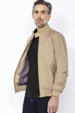 Blouson Homme Schott Cabl1220 Lt Beige